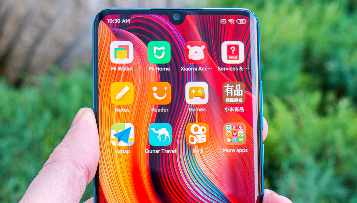 xiaomi mi 10 pro tasarımı
