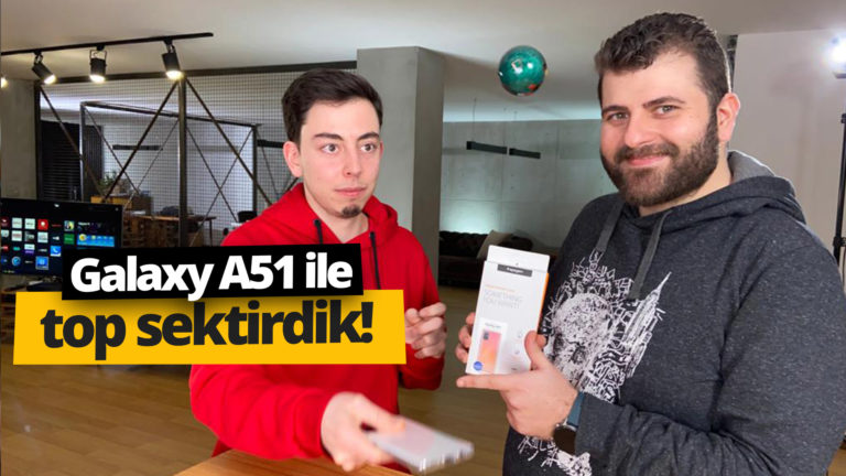 Galaxy A51’i zırhladık top sektirdik!