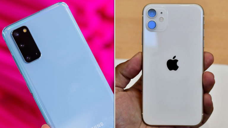 Galaxy S20 ve iPhone 11 karşılaştırma
