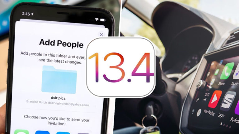 iOS 13.4 yayınlandı! İşte yeni özellikler