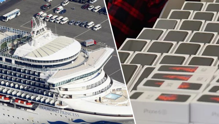 Karantinadaki kişilere binlerce iPhone dağıtıldı!