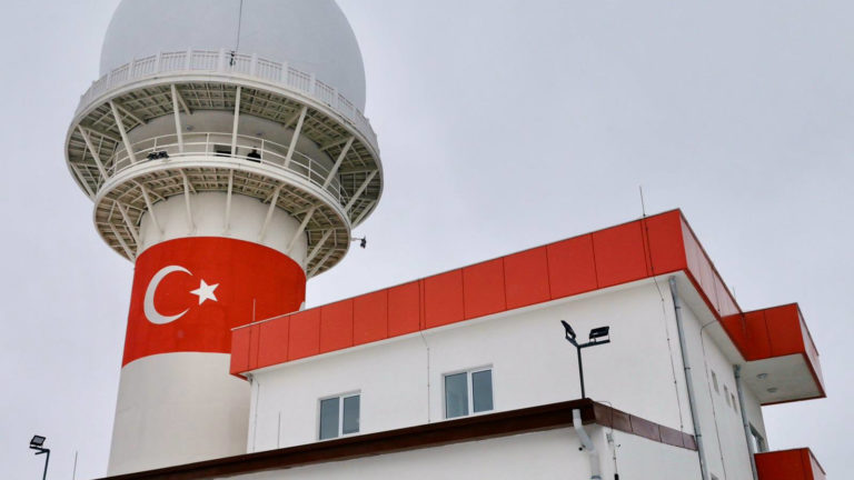 Milli radar Gaziantep’e kuruldu