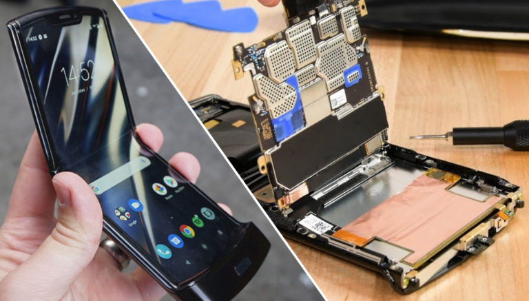 Motorola RAZR parçalarına ayrıldı