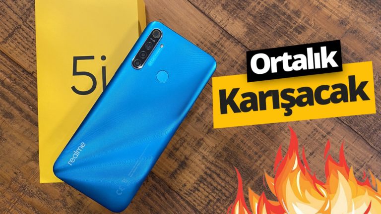 Ortalık karıştı, realme 5i kutusundan çıkıyor!