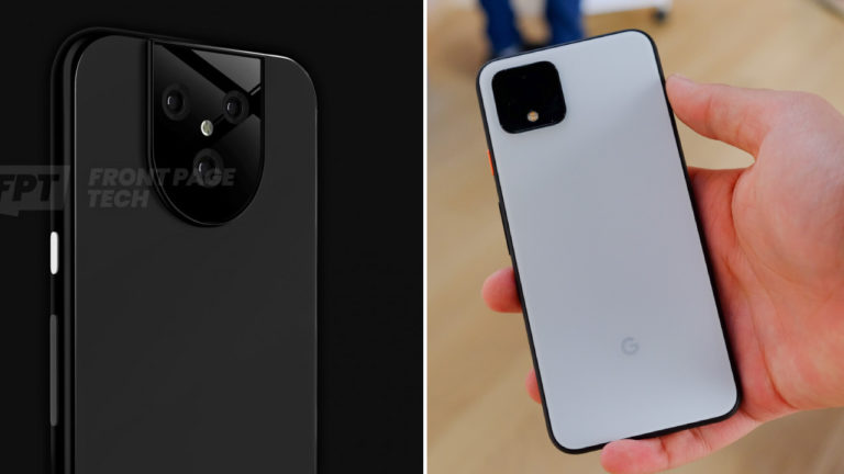 Google Pixel 5 XL olduğu iddia edilen tasarım!