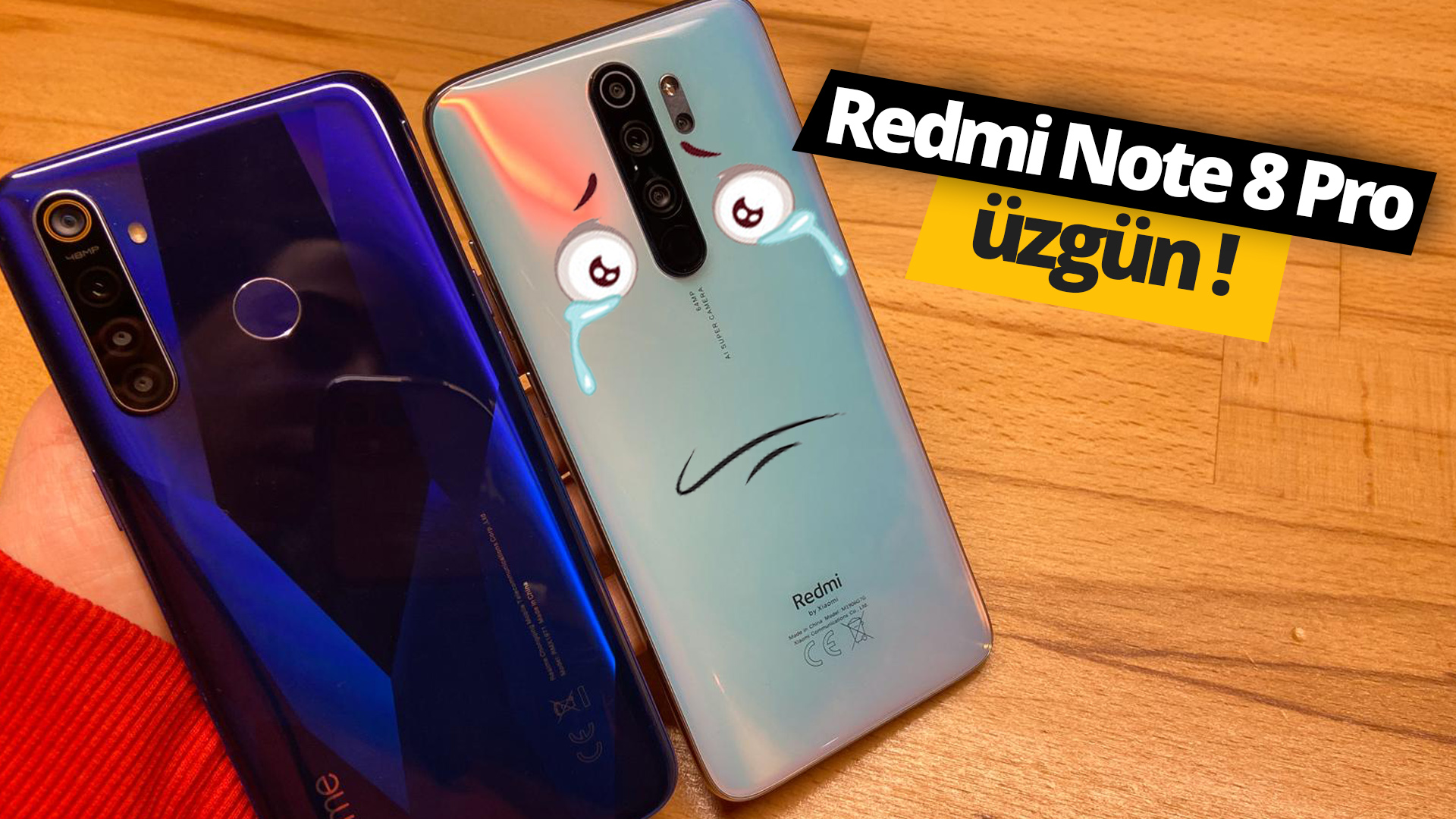 Redmi Note 8 Pro üzgün! Redmi Note 8 Pro vs realme 5 Pro