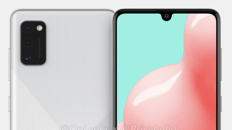 Samsung Galaxy A41 tasarımı sızdırıldı