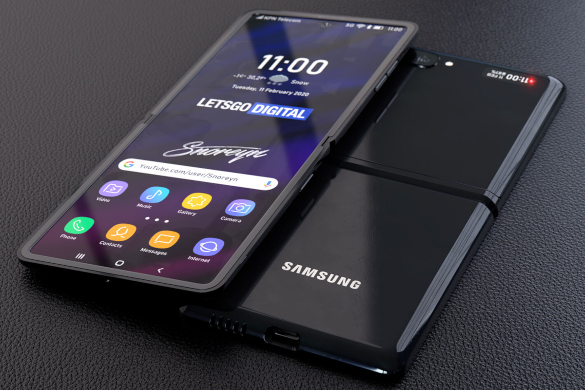 Samsung Galaxy Z Flip için video sızıntısı!