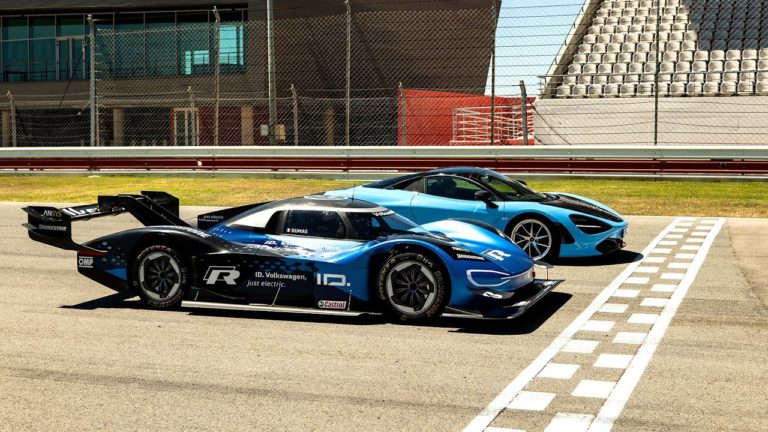 Volkswagen elektrikli yarış aracı