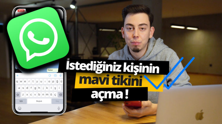 WhatsApp’ta karşıdaki kişinin mavi tikini açma
