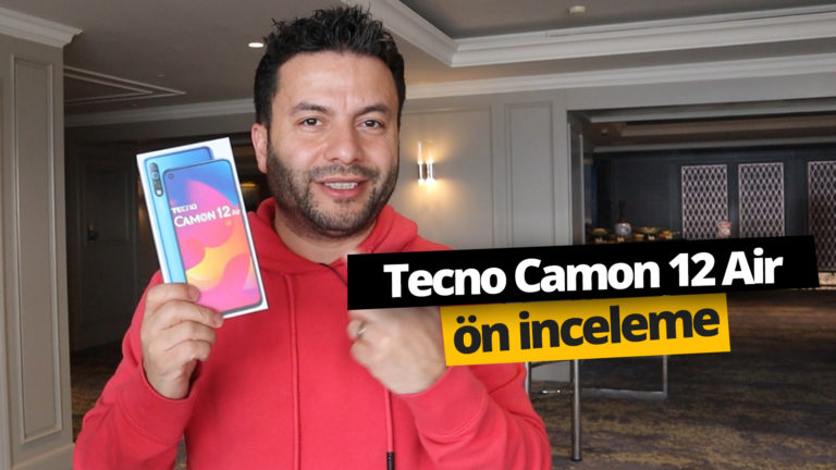 1.649 TL’lik Tecno Camon 12 Air ön inceleme