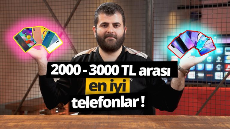 2000 ile 3000 TL arası en iyi telefonlar – Mart 2020