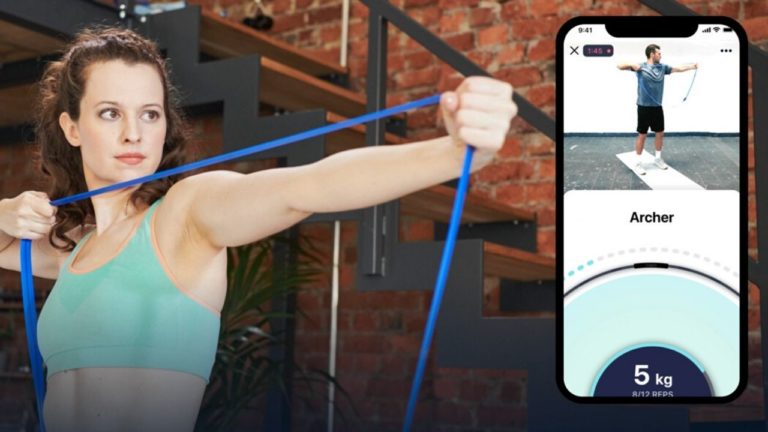 Spor salonunu eve taşıyan egzersiz teknolojisi, egzersiz teknolojisi, akıllı direnç bandı