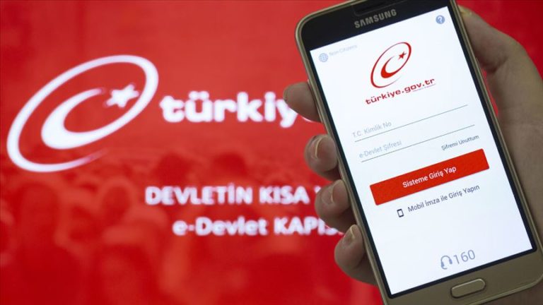 E-Devlet’ten Corona virüsü mesajı