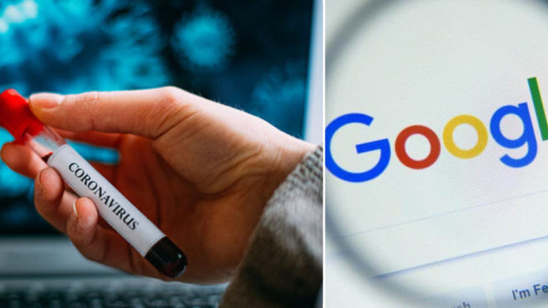 Google corona virüsü sitesi erişime açıldı