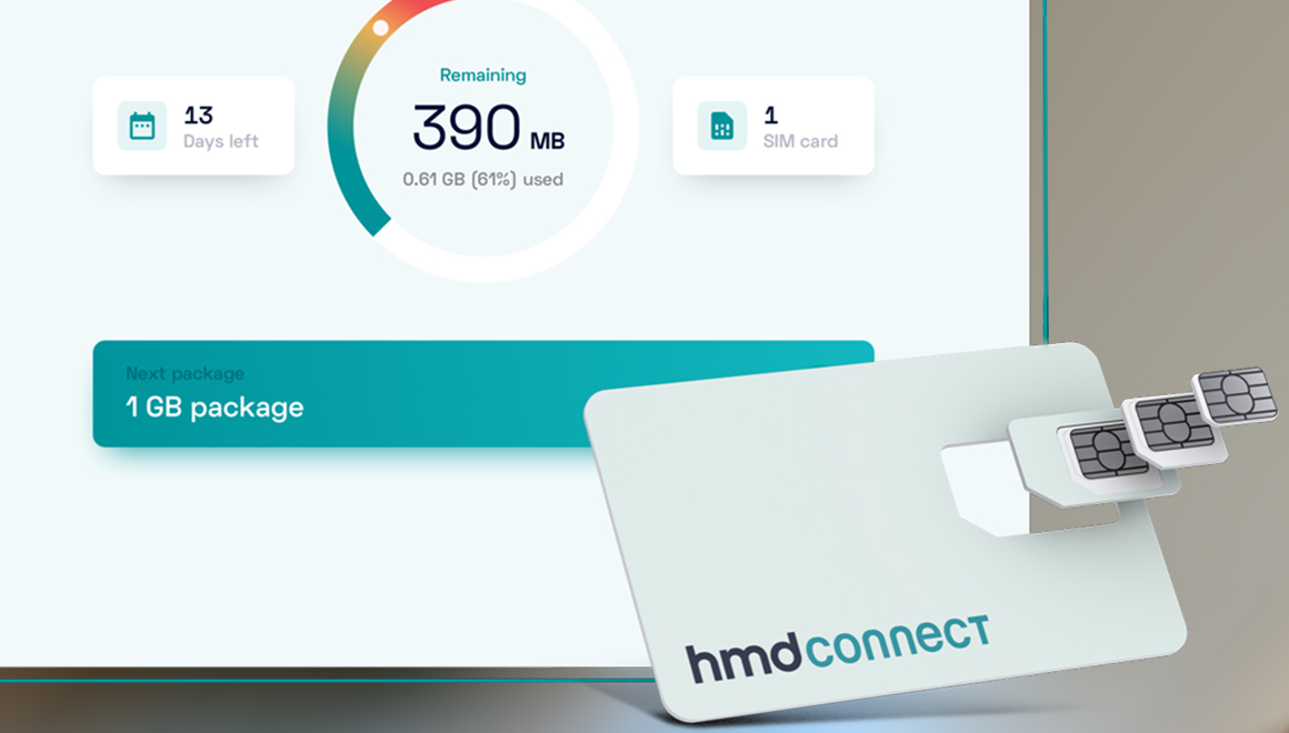 Türkiye'de çalışan HMD Connect SIM tanıtıldı!