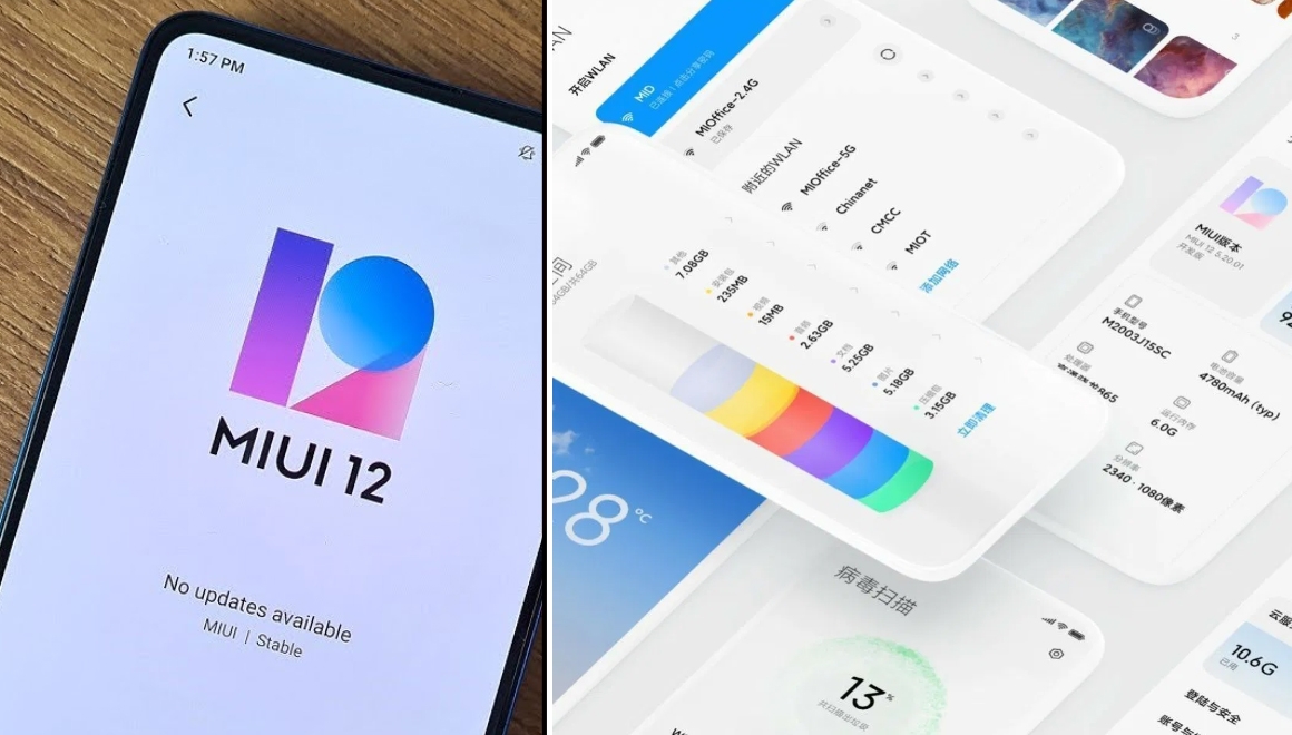 MIUI 12 güncellemesi alacak Xiaomi telefonlar