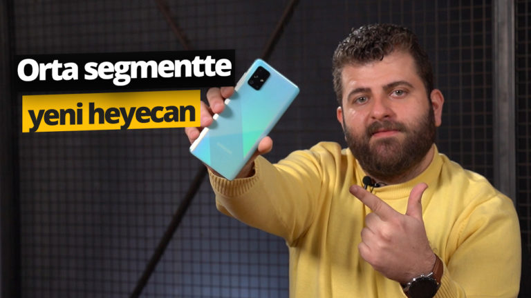 Samsung Galaxy A71 inceleme!