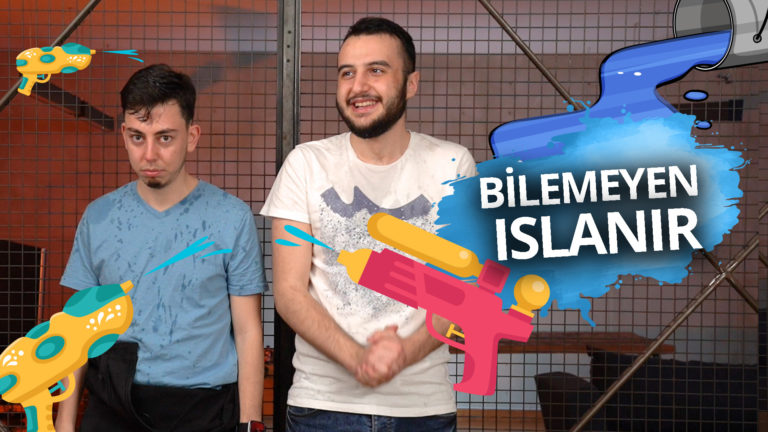 Su cezalı kulaklık oyunu! Bilemezsen ıslanırsın!