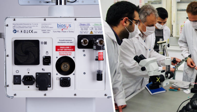 İşte yerli solunum cihazı! Seri üretime geçecek!