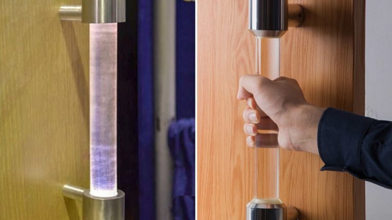 Ödüllü tasarım: Kendi kendini temizleyen kapı kolu