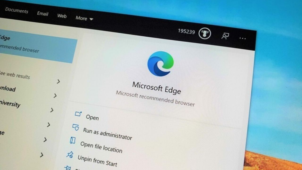 Microsoft Edge en popüler ikinci tarayıcı