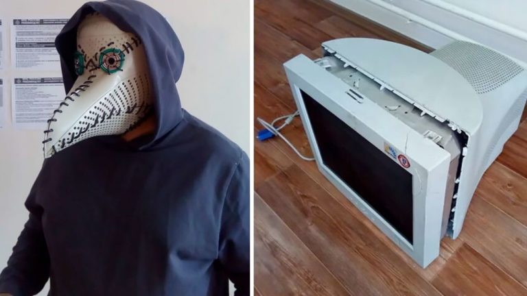 Samsung monitörden veba doktoru maskesi yaptı!