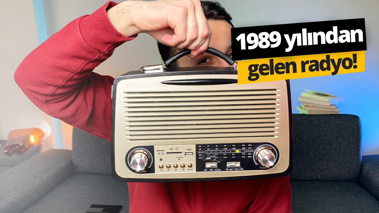 BİM’de satılan nostaljik radyoyu aldık!