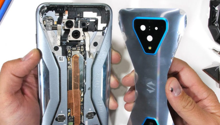 Xiaomi Black Shark 3 Pro parçalarına ayrıldı