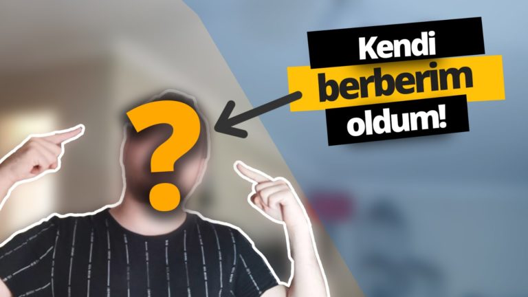 braun mgk7222 ile evde tıraş