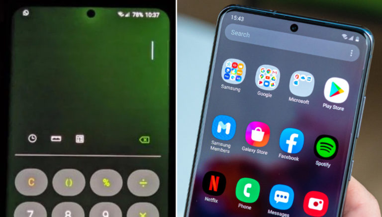 Galaxy S20 Ultra yeşil ekran sorunu ile gündemde!