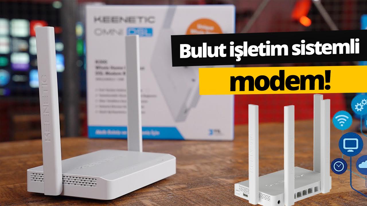 Modüler işletim sistemli Keenetic modem inceleme!