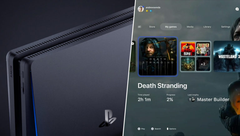 PlayStation 5 arayüzü