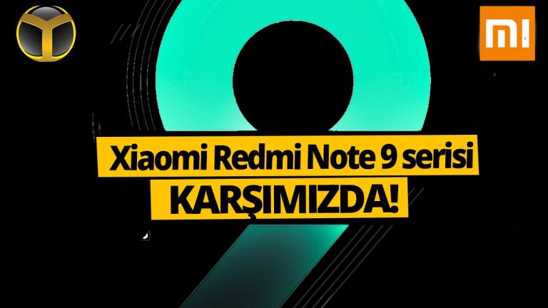 Redmi Note 9 tanıtıldı!