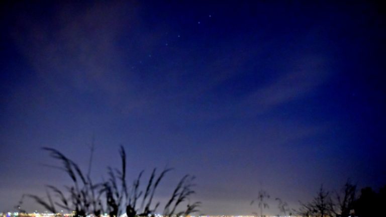 Starlink uydu treni Mersin semalarında göründü