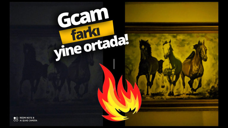 Xiaomi Redmi Note 8’e Gcam yükledik her şey değişti!