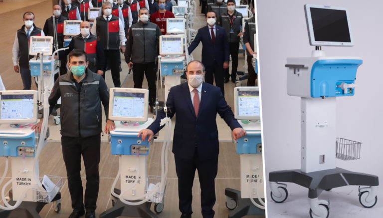 Yerli solunum cihazları teslim edildi! İşte ilk üretim