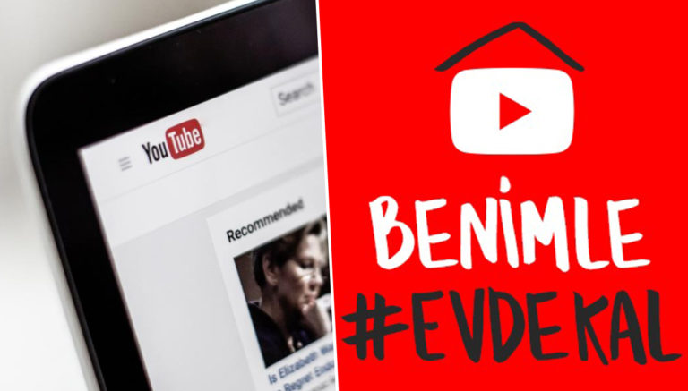 YouTube, Benimle Evde Kal projesini hayata geçirdi!
