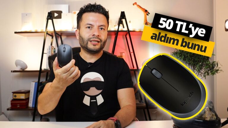 A101’den 50 TL’ye Logitech M171 Mouse aldık