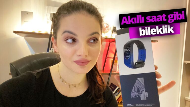 Kadın gözüyle Xiaomi Mi Band 4!
