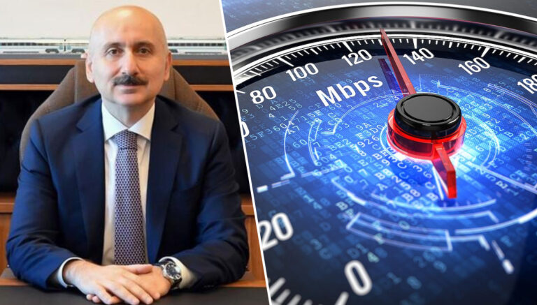 Ulaştırma Bakanı Her eve 100 Mbit internet hedefi için tarih verdi