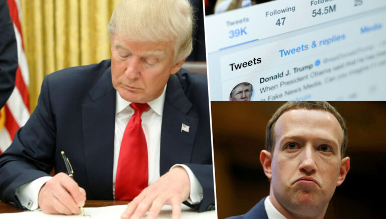 Trump sosyal medya kararnamesini imzaladı!