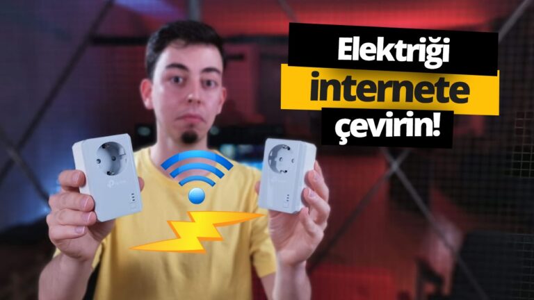 Elektriği internete çeviren TP-Link Powerline inceleme!