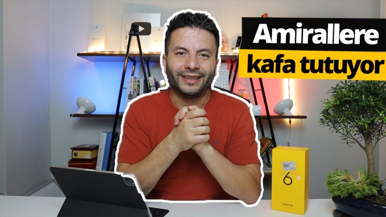 Küçük enişte realme 6 kutudan çıkıyor