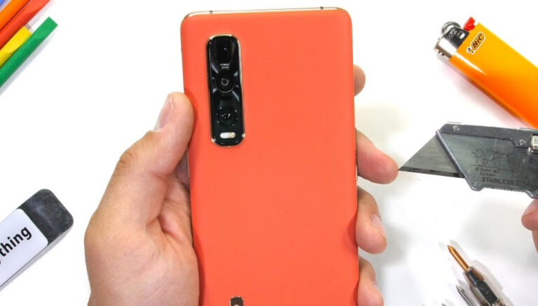 Oppo Find X2 Pro dayanıklılık testi