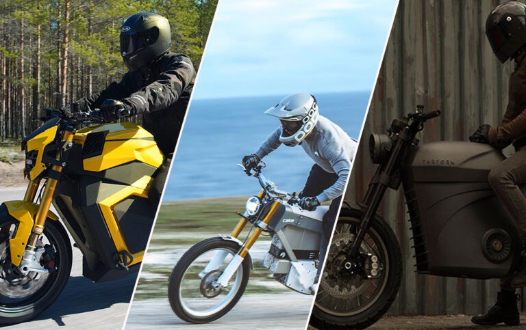 Sınır tanımayan en iyi 5 elektrikli motosiklet!