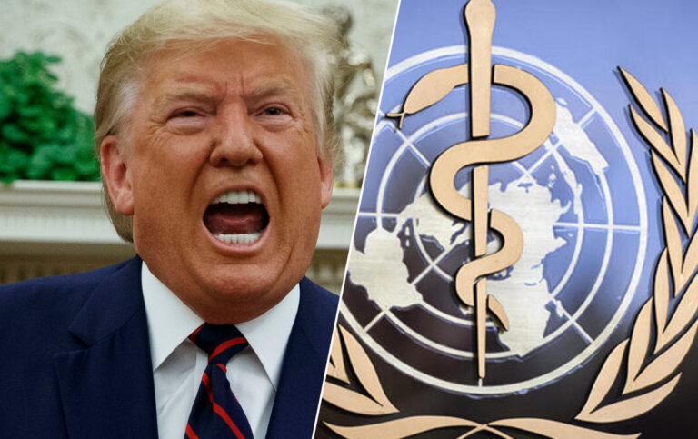 trump dsö, dünya sağlık örgütü, trump coronavirüs