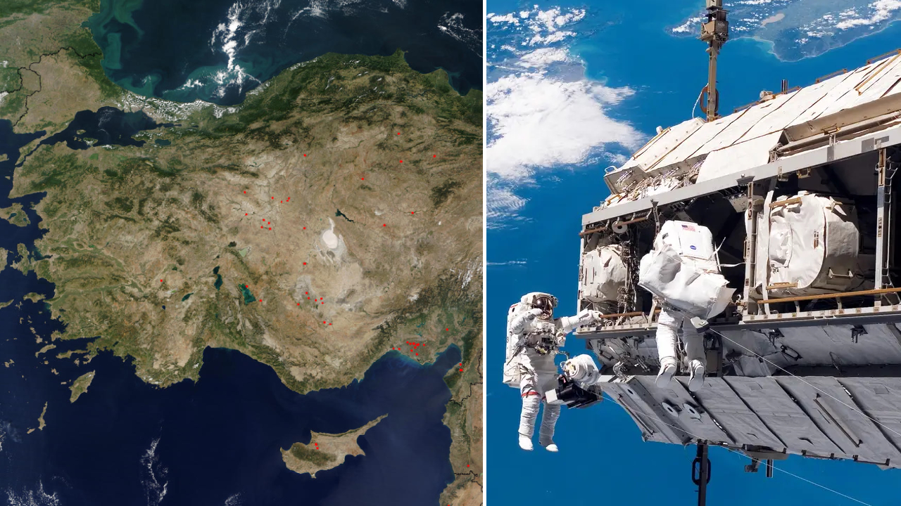 Uluslararası Uzay İstasyonu Türkiye’den geçecek!
