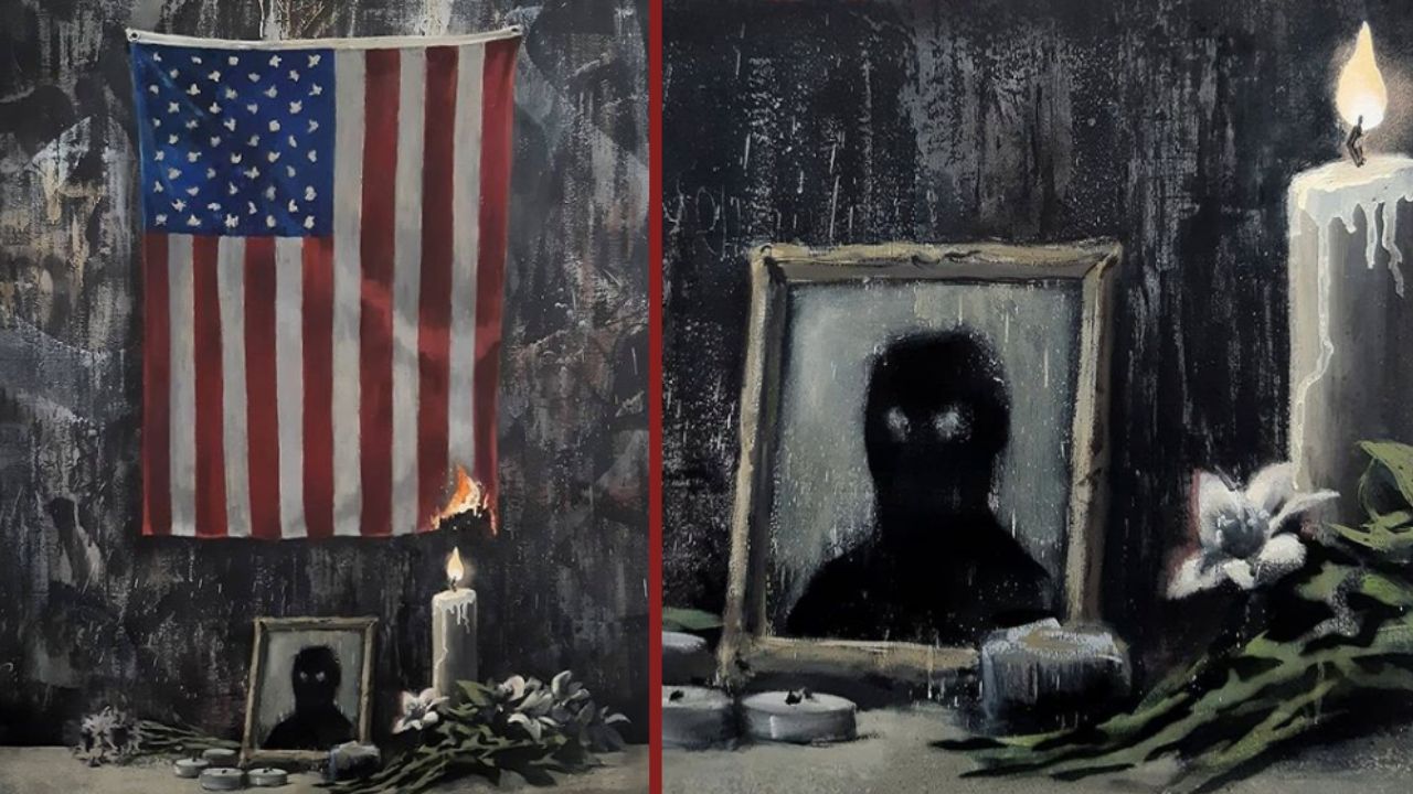 Ünlü sanatçı Banksy’den Black Lives Matter eseri