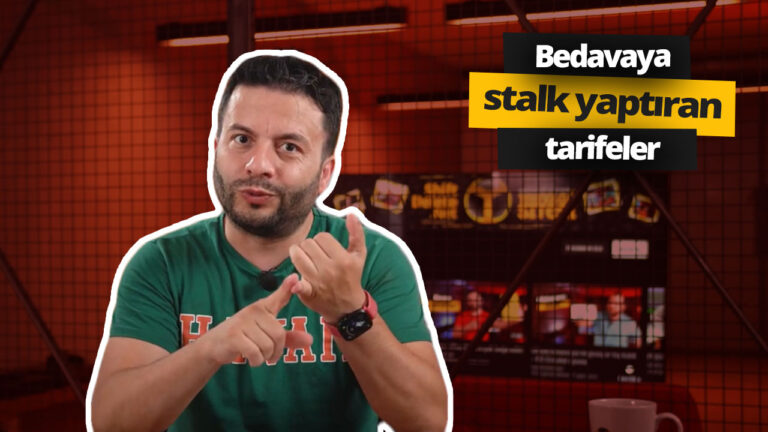 Bedavaya stalk yaptıran tarifeler!